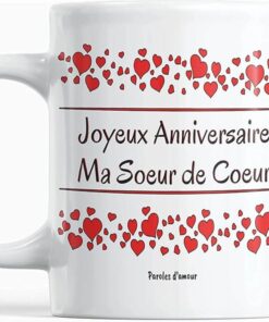 Joyeux anniversaire ma sœur de cœur image principale