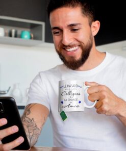 le-hasard-a-fait-de-nous-des-collegues-la-chance-des-amis-bleu-image-galerie-4