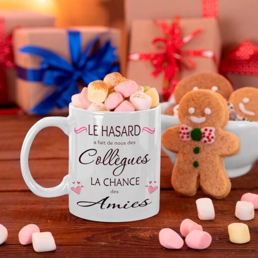 le-hasard-a-fait-de-nous-des-collegues-la-chance-des-amis-rose-image-galerie-5