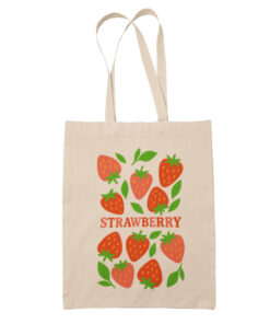 Tote Bag Fraise Strawberry Image Principale