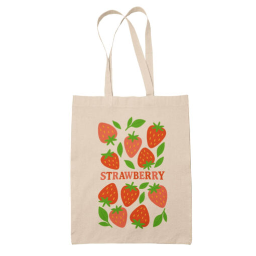 Tote Bag Fraise Strawberry Image Principale