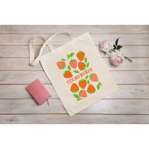 Tote-Bag-Fraise-Strawberry-Image-galerie-3