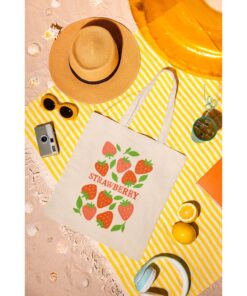 Tote-Bag-Fraise-Strawberry-Image-galerie-1