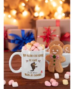 Mug-mon-maitre-cest-comme-le-café-elle-à-un-grain-mais-je-l'adore-image-galerie-4