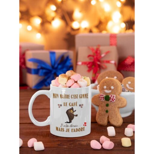 Mug-mon-maitre-cest-comme-le-café-elle-à-un-grain-mais-je-l'adore-image-galerie-4