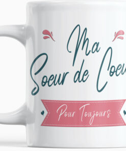Mug soeur de coeur, amitié pour une amie